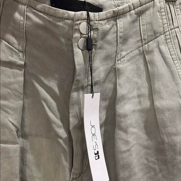 Joe's Jeans The Penelope Sea Grass Linen-Blend Short - Picture 5 of 14